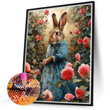 Load image into Gallery viewer, 3pcs Square Diamond Painting Set - Little animals in the flowers (30*40CM)
