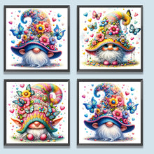 Load image into Gallery viewer, 4pcs Square Diamond Painting Set - Gnome (30*30CM)
