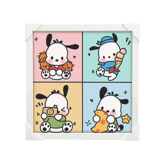 Pachadog Diamond Art Painting Kits with Frame for Kids Ages 4-8-12 Art Crafts