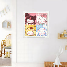 Load image into Gallery viewer, Sanrio Diamond Art Painting Kits with Frame for Kids Ages 4-8-12 Art Crafts
