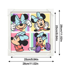 Load image into Gallery viewer, Mickey and Minnie Diamond Art Painting Kits with Frame for Kids Ages 4-8-12
