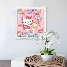 Load image into Gallery viewer, Hello Kitty Diamond Art Painting Kits with Frame for Kids Ages 4-8-12 Art Crafts
