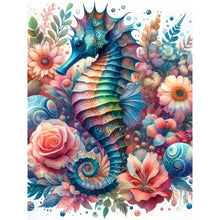 Load image into Gallery viewer, Diamond Painting - Full Round - Seahorse under the sea (30*40CM)
