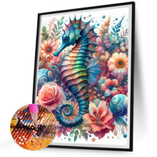 Load image into Gallery viewer, Diamond Painting - Full Round - Seahorse under the sea (30*40CM)
