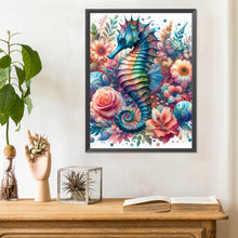 Load image into Gallery viewer, Diamond Painting - Full Round - Seahorse under the sea (30*40CM)
