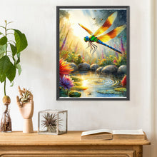 Load image into Gallery viewer, Diamond Painting - Full Round - Dragonfly (30*40CM)
