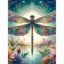 Load image into Gallery viewer, Diamond Painting - Full Round - Dragonfly (30*40CM)
