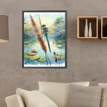 Load image into Gallery viewer, Diamond Painting - Full Round - Dragonfly (30*40CM)
