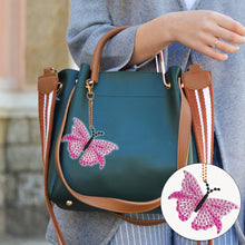 Load image into Gallery viewer, 8Pcs Double Sided Special Shaped Cartoon Diamond Painting Keychain for Beginners
