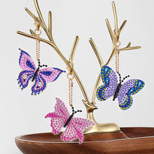 Load image into Gallery viewer, 8Pcs Double Sided Special Shaped Cartoon Diamond Painting Keychain for Beginners
