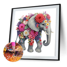 Load image into Gallery viewer, 4pcs Partial Special Diamond Painting Set - Animals and flowers (30*30CM)
