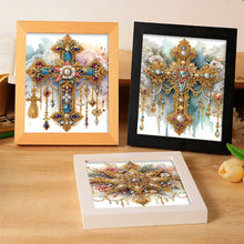 Load image into Gallery viewer, 4pcs Partial Special Diamond Painting Set - Cross and corner stars (30*40CM)
