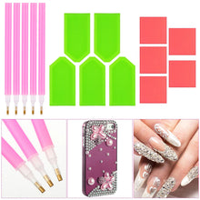 Load image into Gallery viewer, Diamond Art Drill Pen with Drill Plate &amp; Clay Diamond Art Pen Kit for Art Crafts
