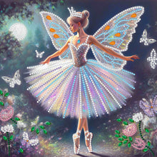 Load image into Gallery viewer, 4pcs Partial Special Diamond Painting Set - Elf girl (30*30CM)
