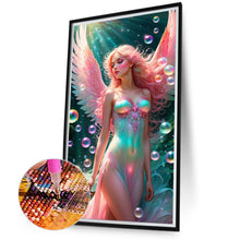 Load image into Gallery viewer, Diamond Painting - Full Round - Pink wing girl (40*70CM)
