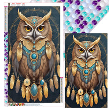 Load image into Gallery viewer, Diamond Painting - Full Round - Owl (40*70CM)
