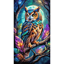 Load image into Gallery viewer, Diamond Painting - Full Round - Owl (40*70CM)
