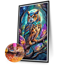 Load image into Gallery viewer, Diamond Painting - Full Round - Owl (40*70CM)
