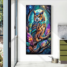 Load image into Gallery viewer, Diamond Painting - Full Round - Owl (40*70CM)
