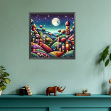 Load image into Gallery viewer, Diamond Painting - Full Round - Colorful house (30*30CM)
