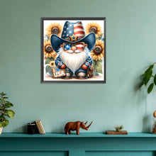 Load image into Gallery viewer, Diamond Painting - Full Round - Independence Day gnome (30*30CM)
