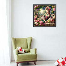 Load image into Gallery viewer, Diamond Painting - Full Round - Rococo girl (40*40CM)
