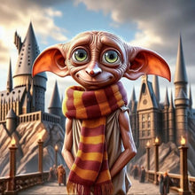 Load image into Gallery viewer, Diamond Painting - Full Round - Harry Potter Dobby (40*40CM)
