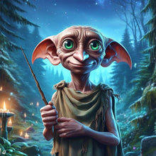 Load image into Gallery viewer, Diamond Painting - Full Round - Harry Potter Dobby (40*40CM)
