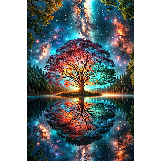 Diamond Painting - Full Round - Tree of life (40*60CM)