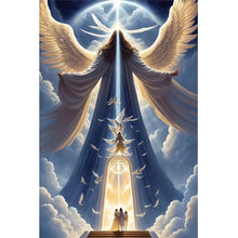 Load image into Gallery viewer, Diamond Painting - Full Round - Angel of faith (40*60CM)
