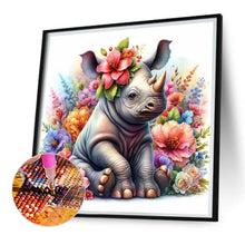 Load image into Gallery viewer, AB Diamond Painting - Full Square - rhino (40*40CM)
