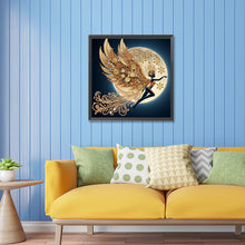 Load image into Gallery viewer, Diamond Painting - Partial Special Shaped - Gold foil fairy (30*30CM)
