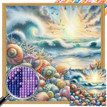 Load image into Gallery viewer, AB Diamond Painting - Full Square - seashell (40*40CM)
