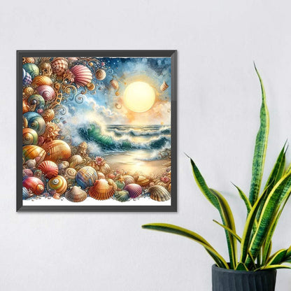 AB Diamond Painting - Full Square - seashell (40*40CM)