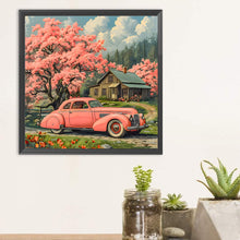 Load image into Gallery viewer, Diamond Painting - Full Round - Village classic car (30*30CM)
