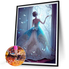 Load image into Gallery viewer, AB Diamond Painting - Full Round - Elegant princess back (50*65CM)
