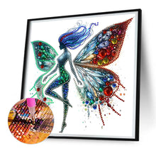 Load image into Gallery viewer, Diamond Painting - Partial Special Shaped - Winged fairy (30*30CM)
