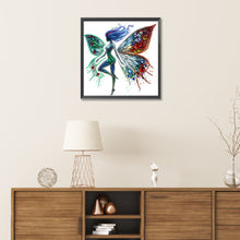 Load image into Gallery viewer, Diamond Painting - Partial Special Shaped - Winged fairy (30*30CM)
