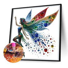 Load image into Gallery viewer, Diamond Painting - Partial Special Shaped - Winged fairy (30*30CM)
