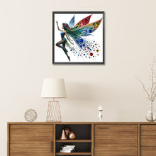 Load image into Gallery viewer, Diamond Painting - Partial Special Shaped - Winged fairy (30*30CM)
