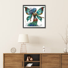 Load image into Gallery viewer, Diamond Painting - Partial Special Shaped - Winged fairy (30*30CM)
