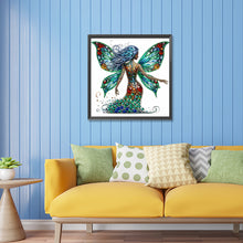 Load image into Gallery viewer, Diamond Painting - Partial Special Shaped - Winged fairy (30*30CM)
