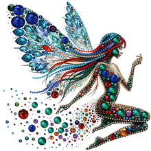 Load image into Gallery viewer, Diamond Painting - Partial Special Shaped - Winged fairy (30*30CM)
