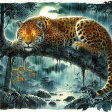 Load image into Gallery viewer, AB Diamond Painting - Full Square - leopard (40*40CM)
