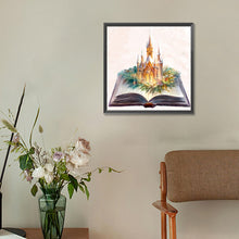 Load image into Gallery viewer, Diamond Painting - Full Round - Castle in the book (30*30CM)
