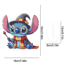Load image into Gallery viewer, Special Shape Acrylic Cute Stitch Desktop Diamond Art Kits for Home Office Decor
