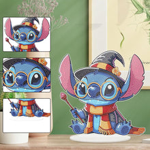 Load image into Gallery viewer, Special Shape Acrylic Cute Stitch Desktop Diamond Art Kits for Home Office Decor
