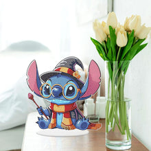 Load image into Gallery viewer, Special Shape Acrylic Cute Stitch Desktop Diamond Art Kits for Home Office Decor
