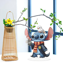Load image into Gallery viewer, Special Shape Acrylic Cute Stitch Desktop Diamond Art Kits for Home Office Decor
