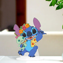 Load image into Gallery viewer, Special Shape Acrylic Cute Stitch Desktop Diamond Art Kits for Home Office Decor
